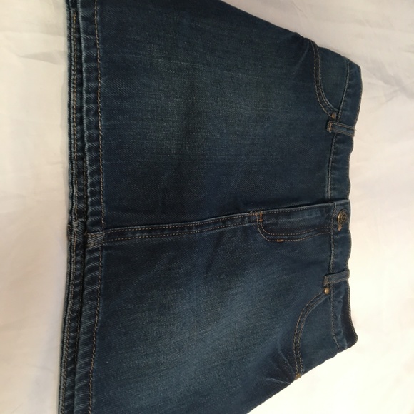 Tommy Hilfiger Kids Jean Denim Girl's Mini Skirt - Picture 3 of 6